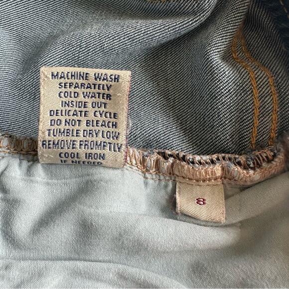 CAbi Bree Skinny Ankle Jeans Denim Stretch Medium Wash 5 Pocket Women's Size 8 - Picture 8 of 10